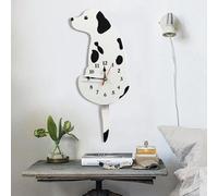 Yonis Horloge chien quartz - Blanc