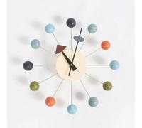 Yonis Horloge murale quartz - Multicolore