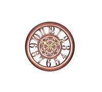 Yonis Horloge murale quartz - Noir