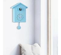 Yonis Horloge quartz coucou - Bleu