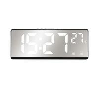 Yonis Réveil digital LED - Blanc