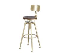 YONMLEDO Tabouret De Bar Chaises De Bar Vintage Or Bistro Haut Confortable Bancos Para Barra De Cocina Meubles(Color 02)