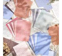 Yoofun-Bloc-notes en papier de grande taille, matériel de style ins, décoration de fond de scrapbooking, journal de lettre, paquet de 30 pièces a