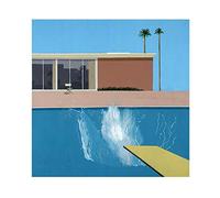 Yooyu Mur Art David Hockney Bigger Splash Affiches Et Gravures Toile Peinture Décoration de La Maison Image Pour Salon Décor 70x70 cm Sans Cadre