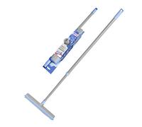 Balai raclette YORK Caoutchouc Manche télescopique Bacteria Stop Blanc