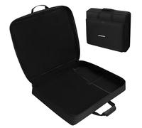 Yorkenbe Sac de rangement pour panneaux solaires Jackery 100 W, résistant à l'eau, rembourré pour 2 panneaux, avec plusieurs poches, convient aux panneaux jusqu'à 68,6 x 58,4 x 15,2 cm