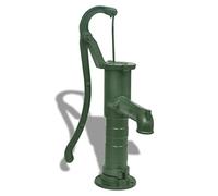 Yorten Pompe à bras en fonte Vert 65 x 40 x 15 cm