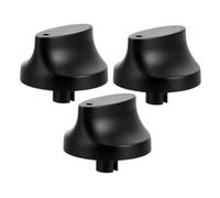 YOSADIER Boutons de Minuterie Mécaniques en Plastique Contrôle Précis du Temps Lot de 3 Noirs Interrupteur Fiable pour Four et Cuiseur à Riz Cuisine et Restaurant