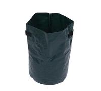 YOSADIER Conteneur à débris à déchets de jardin pour pelouse et jardin, poubelle portable en plastique vert, réutilisable, pour branches et feuilles mortes, jardin
