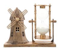 YOSADIER Sablier Décoratif Phare Vintage en Plastique et Verre
