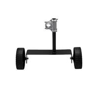 Yosoo Health Gear Accessoire de Roue pour Tondeuse à Fil, Arbre Universel | Construction en fer, convient aux tondeuses à arbre de 26 mm, convertit la tondeuse en tondeuse à roues, installation