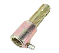Yosoo Health Gear Adaptateur D'extension de Prise de Force pour Tracteur, 1-3/8 Pouces, 6 Cannelures Femelle à Mâle, Rallonge D'arbre de Prise de Force de Tracteur 70H P pour Tondeuses et