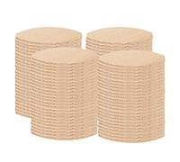 Yosoo Health Gear Biscuits d'assemblage en Bois 100 Pièces 0#10#20# Plaque en Bois de Hêtre Massif Joignant des Biscuits pour l'amarrage de Planches avec une Forte Liaison Adhésive (0#)