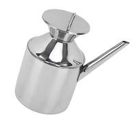 Yosoo Health Gear Bouteille Distributrice d'huile en Acier Inoxydable, Bidon d'huile Polyvalent de 450 Ml avec Lisse, Facile à Verser pour la Sauce Soja, le Vinaigre, le Vin de Cuisson (sans