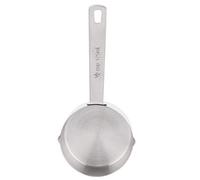 Yosoo Health Gear Cuillère à Mesurer de Cuisson, Cuillère à Mesurer en Acier Inoxydable 304 avec échelle, Bec Verseur, Finition Lisse, Poignée Classique pour café, Farine, Assaisonnement, Cuisson en