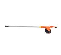 Yosoo Health Gear Dévidoir de Ruban Adhésif pour Film de Sol, Distributeur Manuel de Ruban ABS avec Rouleau, Convient pour jusqu'à 60 Mm X 100 M, Poignée de Poussée de 106 Cm pour Film de Masquage