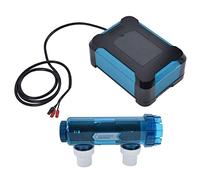 Yosoo Health Gear Électrolyseur au Sel pour Piscine, AC220-240V 50Hz | Cellule à polarité inversée autonettoyante, 6 niveaux de chlore de sortie, minuterie intégrée, système de circulation de