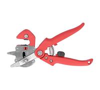 Yosoo Health Gear Ensemble d'outils de Greffage de Jardin Sécateur de Greffage de Plantes en ABS avec Kit Complet de Précise et Sac de Rangement pour l'élagage des Branches d'arbre et (Rouge)