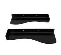 Yosoo Health Gear Étagère à Chaussures Flottante Lot de 2 étagères à Chaussures Flottantes en Acrylique 11,8 X 3,9 X 1,2 Pouces Présentoir Mural Pouvant Contenir 6,6 LB pour Baskets, Talons Plats
