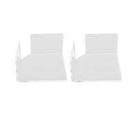Yosoo Health Gear Étagères Flottantes pour Mur étagère d'angle en Acrylique Paquet de 2 3,3 X, X 1,8 Pouces étagère Murale Adhésive pour Caméra de sécurité Haut-Parleur Petites Plantes Salle de