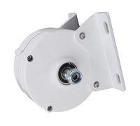 Yosoo Health Gear Générateur 12 V à Double Arbre, Générateur Synchrone à Aimant Permanent triphasé AC, Alliage d'aluminium et Acier au Carbone, monté sur Base, pour Utilisation d'éolienne (200W)