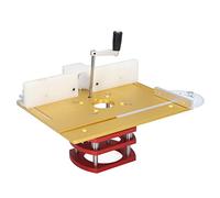 Yosoo Health Gear Kit de Levage de Routeur avec Plaque Supérieure, Base de Levage de Routeur pour le Travail du Bois, pour le Rainurage, la Coupe, le Chanfreinage, Utilisation sur le Dessus de Table