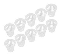 Yosoo Health Gear Lot de 10 Paniers Hydroponiques en Plastique, Pots de Culture pour Orchidées, Accessoires Jardinage