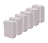 Yosoo Health Gear Lot de 6 Blocs de Nettoyage en PVC pour Cuvette de Toilettes et Baignoire, élimine les Dépôts de Calcaire, les Taches de Chaux, pour Carrelage de Piscine, évier, Douche, Grille de