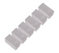 Yosoo Health Gear Lot de 6 Blocs de Nettoyage en PVC pour Cuvette de Toilettes et Baignoire, élimine les Dépôts de Calcaire, les Taches de Chaux, pour Carrelage de Piscine, évier, Douche, Grille de