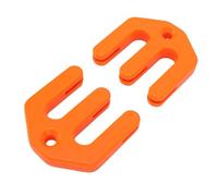 Yosoo Health Gear Palans à Chaîne et Poulie 8 Cm Portable Mini Treuil | Construction ABS, léger 78 g, levage mécanique, gréement rapide avec corde ordinaire, organisateur d\'équipement extérieur.