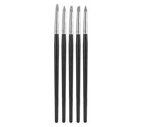 Yosoo Health Gear Pinceau Silicone Peinture, 5 Pièces Pinceau Sculpture, Pinceaux en Silicone pour Modeler, Sculpture Stylo, Outils Argile pour Poterie