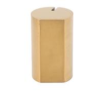 Yosoo Health Gear Porte-cartes de Table en Acier Inoxydable, 4 X 2,1 X 2,5 Cm, Base Plate Lestée, Support Compact en Métal pour Fête de Mariage, Restaurant, Affichage de Table et Panneaux de Bureau