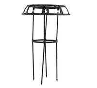 Yosoo Health Gear Support pour Plantes Grimpantes, Cage de Support pour Plantes en Tube d'acier de 50 Cm en Forme de Parapluie, Assemblage sans Outil, Cadre Antirouille, Stable pour Roses en Pot,
