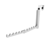 Yosoo Health Gear Tringle à Vêtements de Porte, Cintre Pliable en Acier au Carbone sur Porte avec 10 Positions de Suspension, Support Extensible Permettant d'économiser de l'espace pour Chambre à