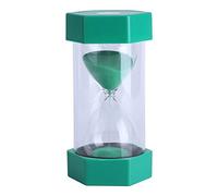 Yosoo Minuterie Sablier 3/10/20/30/60minutes Minuteur Horloge Management décoration Cuisine Maison Bureau(10 Minutes Green)