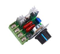 Yosoo PWM Contrôleur Moteur AC Contrôle Vitesse 2000 W Tension Réglable Régulateur 50-220 V 25 A LED Variateurs