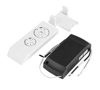 Yosoo Télécommande de Ventilateur Kit Contrôle à Distance sans Fil Universel 4 Temps 3 Vitesses pour Ventilateur et Lampe de Plafond avec Connecteur récepteur