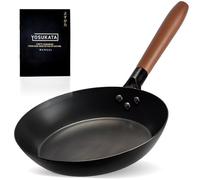 YOSUKATA Poêles à Frire de 26 cm Poêle en Acier Carbone sans Revêtement
