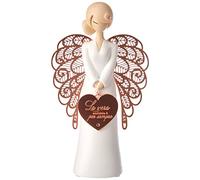 You Are An Angel an016i Figurine Ange, céramique, Blanc, 9,3 x 9,3 x 15,5 cm
