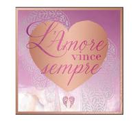 YOU ARE AN ANGEL Lot de Cartes de Petite Mesure l'amour gagne Toujours, 10.2, Résine, Multicolore, 8 x 8 x 10.1 cm, 10 unités