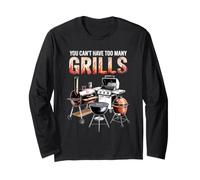 You Can't Have Too Many Grills Barbecue Smoker Pitmaster Charbon de Bois Manche Longue