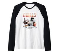 You Can't Have Too Many Grills Barbecue Smoker Pitmaster Charbon de Bois Manche Raglan