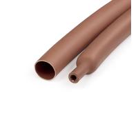 YOUBO Gaine thermorétractable industrielle de 3 m de diamètre avec rapport 4:1 de 8 mm de diamètre (marron)