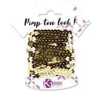 Youdoit 6 Ruban de Sequins 6 m - Doré
