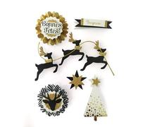 Sticker 3d Joyeux Noel