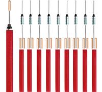 Youmile 10 pcs SF169E SEFUSE 10A 250V Coupures thermiques en métal Fusible thermique 172 degrés avec borne à sertir GT-1 Gaine en fibre de verre en silicone pour appareils électroménagers