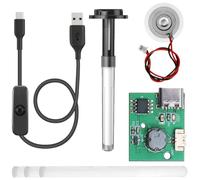 Youmile Kit humidificateur, buse unique, sans interrupteur, sans minuterie, module de remplacement pour brumisateur DIY, avec câble USB et bouton ON/OFF