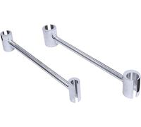 Young Wolf Lot de 2 clés de réparation de charnières de porte réglables, 14-25 mm, outils de réglage de charnière de porte