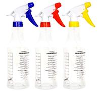 Youngever Lot de 3 Vaporisateur Vide Plastique 1000ML, Bouteille Plastique Pulverisateur 1000ML, Flacons Pulvérisateurs