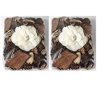 Youngland London Potpourri avec fleur et parfum Vanille Lot de 2 sachets